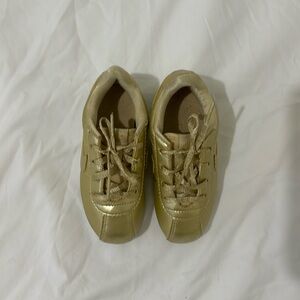 RARE NIKE Cortez Metallic Gold